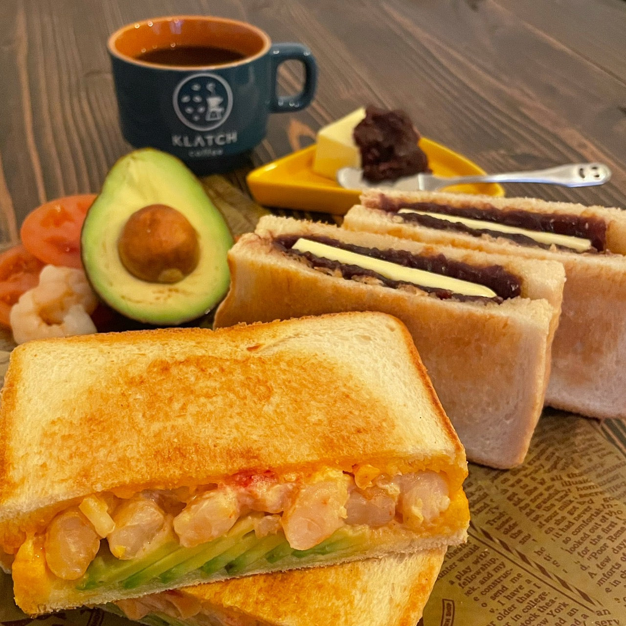 新作ホットサンドはじまります🌈